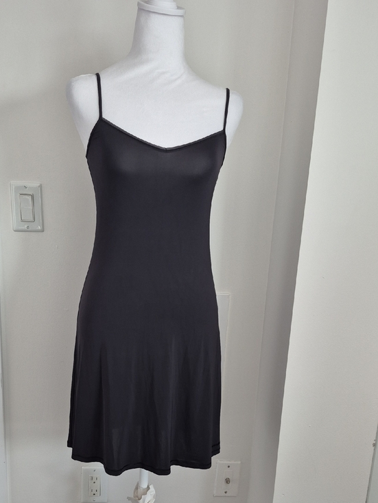Calvin Klein Other - Calvin Klein Perfectly Fit Knee Chemise In Black Size Small
